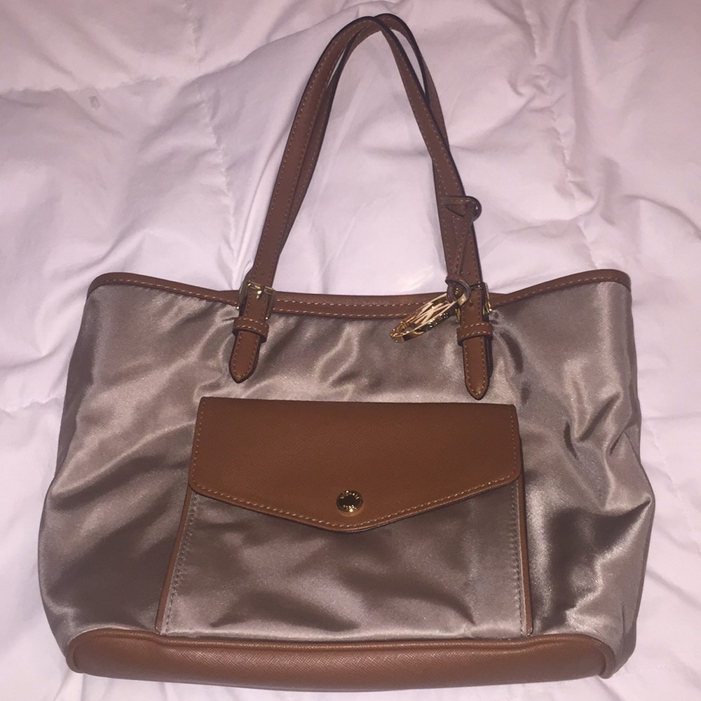 Michael Kors vinyl tote - small